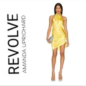 NWOT Revolve x Amanda Uprichard Samba Dress in Canary